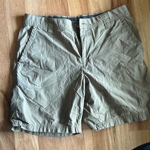 Columbia men’s 8 inch flat front shorts